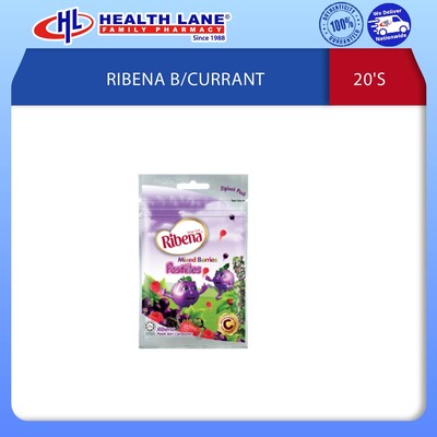 RIBENA B/CURRANT 20'S 